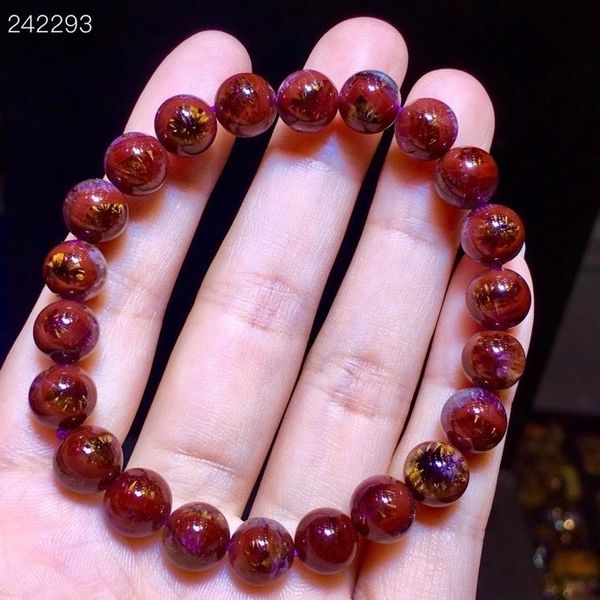 cacoxenite 8.8mm natural auralite 23 purple bracelet canada fro female rutilated gold accounts certified aaaaaaaaaa ag05, Black
cacoxenite 8.8mm natural auralite 23 purple bracelet canada fro female rutilated gold accounts certified aaaaaaaaaa ag05, Black