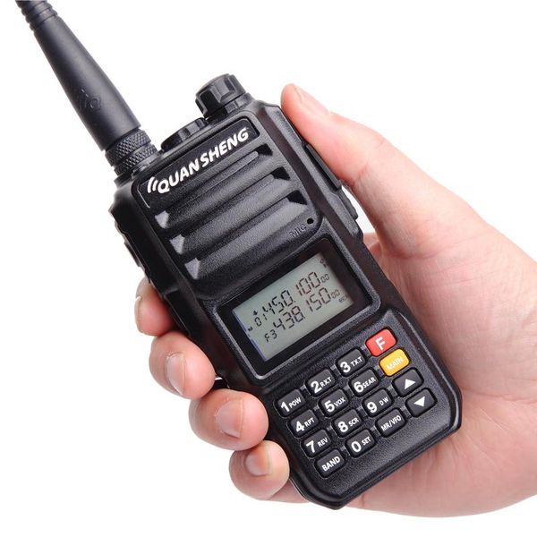 quansheng tg-uv2 plus walkie talkie powerful 10w 5 bands 136-174mhz/ band 350-390mh/400-470mhz 4000mah 10km range 200ch
quansheng tg-uv2 plus walkie talkie powerful 10w 5 bands 136-174mhz/ band 350-390mh/400-470mhz 4000mah 10km range 200ch