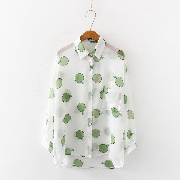 2021 new women fasihon long sleeve sweet lemon printed loose cotton blouses shirts summer casual office shirt print blusas, White
2021 new women fasihon long sleeve sweet lemon printed loose cotton blouses shirts summer casual office shirt print blusas, White