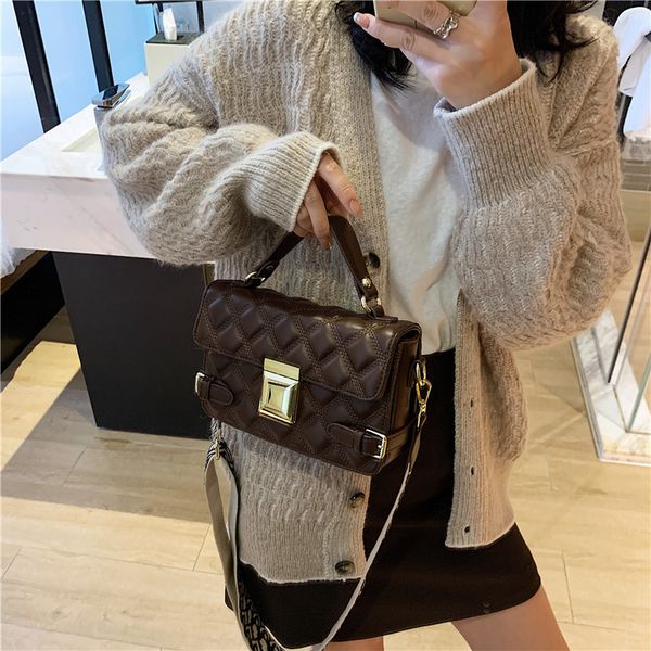 fashion rhombic pattern shoulder bag women leisure pu leather square crossbody bags female luxury flap bag handbags c1116
fashion rhombic pattern shoulder bag women leisure pu leather square crossbody bags female luxury flap bag handbags c1116