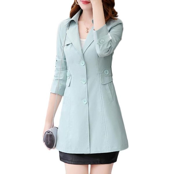 spring autumn plus size windbreaker coat women korean elegant slim trench coat women's casual long-sleeved button overcoat a324, Tan;black
spring autumn plus size windbreaker coat women korean elegant slim trench coat women's casual long-sleeved button overcoat a324, Tan;black