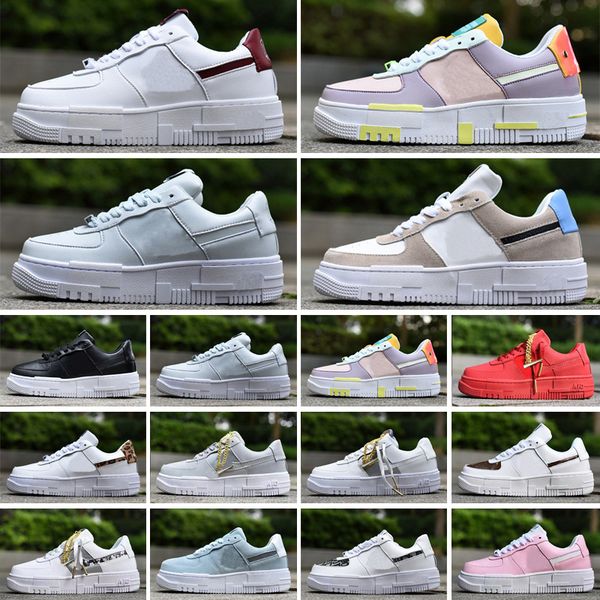2023 low 1 pixel gold chain mens running shoes toon squad velcro patches sketch pack zig zag platform sticker rose stitching men women train
2023 low 1 pixel gold chain mens running shoes toon squad velcro patches sketch pack zig zag platform sticker rose stitching men women train