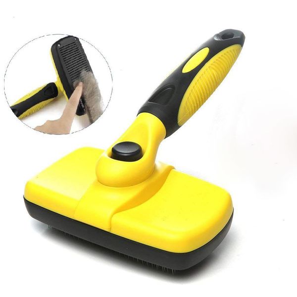 2021 new pet grooming tool, self cleaning slicker brush, mats tangled hair for dogs and cats with long or short hair, professio 39zy
2021 new pet grooming tool, self cleaning slicker brush, mats tangled hair for dogs and cats with long or short hair, professio 39zy