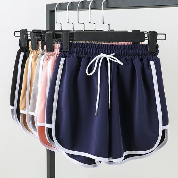 fashion shorts women summer 2020 new candy color anti emptied skinny shorts casual lady elastic waist beach correndo short pants1, White;black
fashion shorts women summer 2020 new candy color anti emptied skinny shorts casual lady elastic waist beach correndo short pants1, White;black