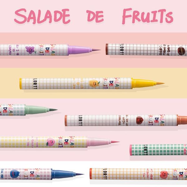 eyeliner alinice 2021 fresh fruit salad series waterproof eye liner, pen, and non staining, lasting beginners.
eyeliner alinice 2021 fresh fruit salad series waterproof eye liner, pen, and non staining, lasting beginners.