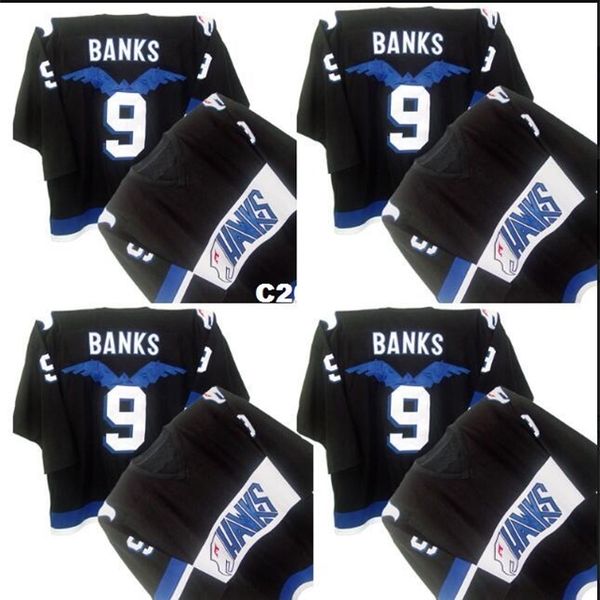 real men real full embroidery mighty ducks movie jersey hawks #9 adam banks vintage home hockey jersey or custom any name or number jersey, Black
real men real full embroidery mighty ducks movie jersey hawks #9 adam banks vintage home hockey jersey or custom any name or number jersey, Black