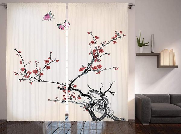 curtain & drapes watercolor flower curtains japanese tree branches flowers butterflies display living room bedroom window coral black
curtain & drapes watercolor flower curtains japanese tree branches flowers butterflies display living room bedroom window coral black