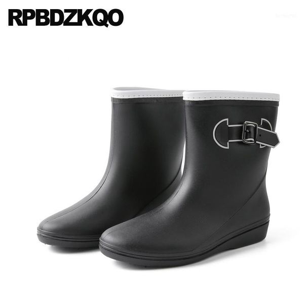 boots short women fall slip on flat shoes candy rain autumn wide calf black jelly waterproof round toe pink rubber mid pvc1
boots short women fall slip on flat shoes candy rain autumn wide calf black jelly waterproof round toe pink rubber mid pvc1