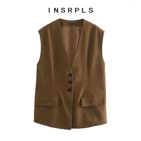 women's vests insrpls women fashion with buttons pleated waistcoat vintage v neck sleeveless female vest outerwear chic 1, Black;white
women's vests insrpls women fashion with buttons pleated waistcoat vintage v neck sleeveless female vest outerwear chic 1, Black;white