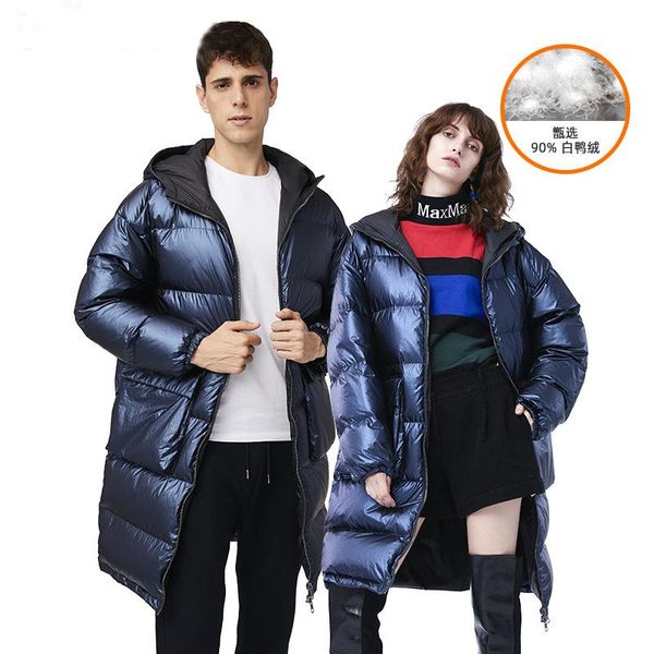 2020 couple coat men women neutral medium-long down jacket fashion thicken loose coat very warm outerwear winter windproof, Black
2020 couple coat men women neutral medium-long down jacket fashion thicken loose coat very warm outerwear winter windproof, Black