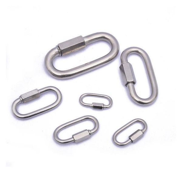 new stainless steel screw lock climbing gear carabiner quick links safety snap hook chain connecting ring carabiner chai qylltj
new stainless steel screw lock climbing gear carabiner quick links safety snap hook chain connecting ring carabiner chai qylltj