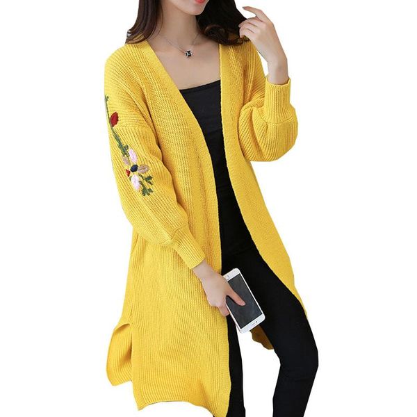 women's knits & tees women long sweater cardigan fashion autumn winter sleeve loose thick knitted womens sweaters coats pull ok177, White
women's knits & tees women long sweater cardigan fashion autumn winter sleeve loose thick knitted womens sweaters coats pull ok177, White