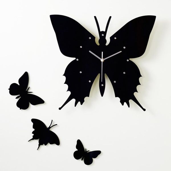 new upgrade diy butterfly shape wall clock modern design for bedroom sitting room corridor home decor black/red
new upgrade diy butterfly shape wall clock modern design for bedroom sitting room corridor home decor black/red