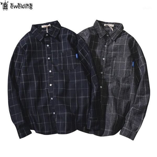 casual brand men plaid shirts spring autumn new men's turn-down collar shirts male long sleeve shirt, White;black
casual brand men plaid shirts spring autumn new men's turn-down collar shirts male long sleeve shirt, White;black