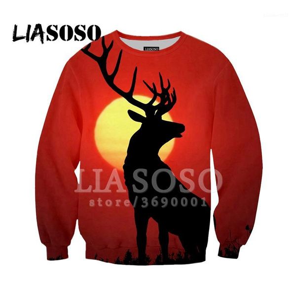 men's hoodies & sweatshirts deer men's 3d print elk moose animals men women sweatshirt casual harajuku long sleeve gym cloth, Black
men's hoodies & sweatshirts deer men's 3d print elk moose animals men women sweatshirt casual harajuku long sleeve gym cloth, Black