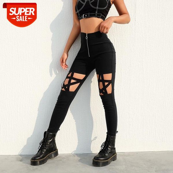 normov fashion women leggings high waist push up pentagram hollow out with zipper fly black cotton legginsy femme leggings #tt0r, Black;white 
normov fashion women leggings high waist push up pentagram hollow out with zipper fly black cotton legginsy femme leggings #tt0r, Black;white