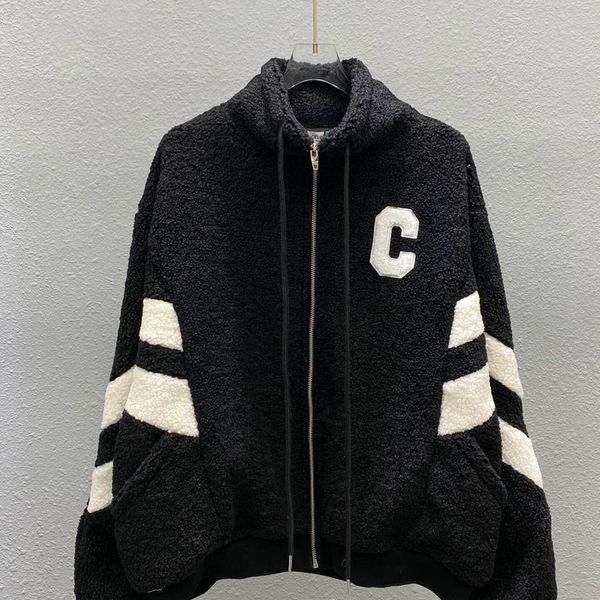 lamb wool coat lady thick jacket autumn winter 2021 new baseball uniform design feeling warm recreational sports, Black;brown
lamb wool coat lady thick jacket autumn winter 2021 new baseball uniform design feeling warm recreational sports, Black;brown
