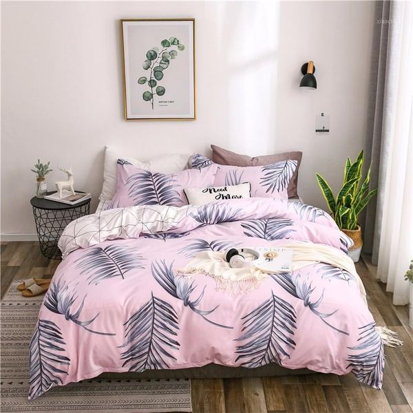 bedding sets pastoral grey leaves printed bed linen tropical plant duvet cover set geometric design sheet pillowcases 3/4 pieces1
bedding sets pastoral grey leaves printed bed linen tropical plant duvet cover set geometric design sheet pillowcases 3/4 pieces1