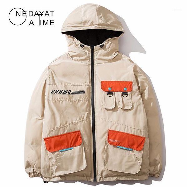 thick warm winter coat multi pockets color block patchwork hooded cotton padded parkas jackets hip hop men windbreaker overcoat1, Black
thick warm winter coat multi pockets color block patchwork hooded cotton padded parkas jackets hip hop men windbreaker overcoat1, Black