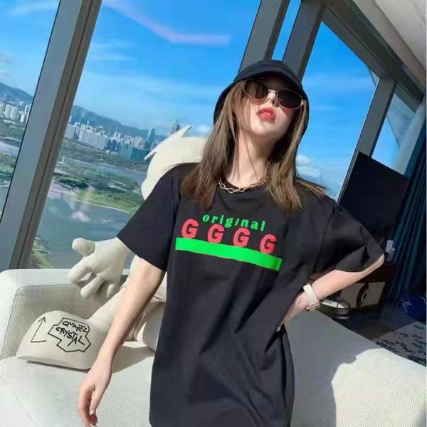 women's t-shirt printed short sleeve o-neck oversized women's 2021 harajuku style fashion designer, White
women's t-shirt printed short sleeve o-neck oversized women's 2021 harajuku style fashion designer, White