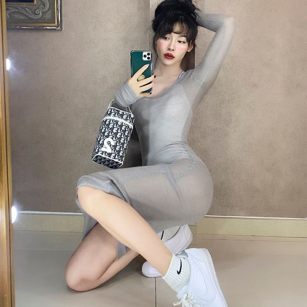 new le palais vintage original elegant ultra-thin perspective mesh dress ultra soft mohair long high elastic 4wzx, Black;gray
new le palais vintage original elegant ultra-thin perspective mesh dress ultra soft mohair long high elastic 4wzx, Black;gray