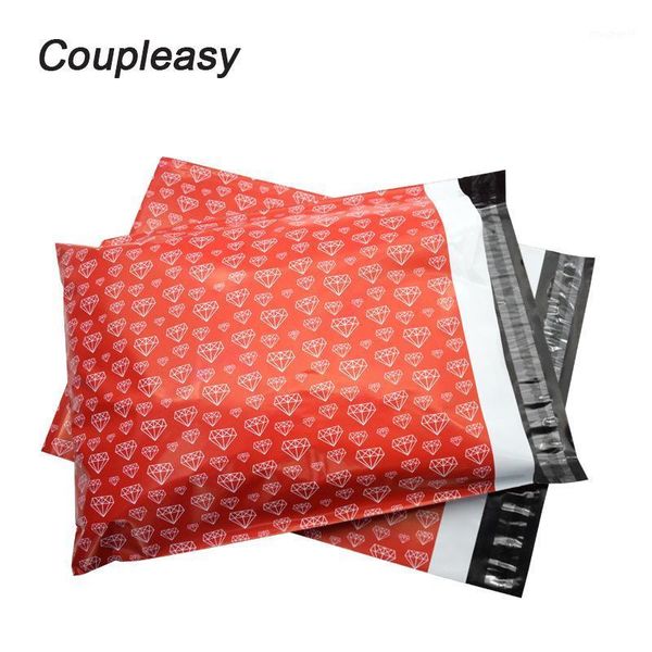 100pcs/lot red diamond printing poly mailer waterproof plastic envelopes self-seal adhesive courier storage bag thicken post bag1
100pcs/lot red diamond printing poly mailer waterproof plastic envelopes self-seal adhesive courier storage bag thicken post bag1