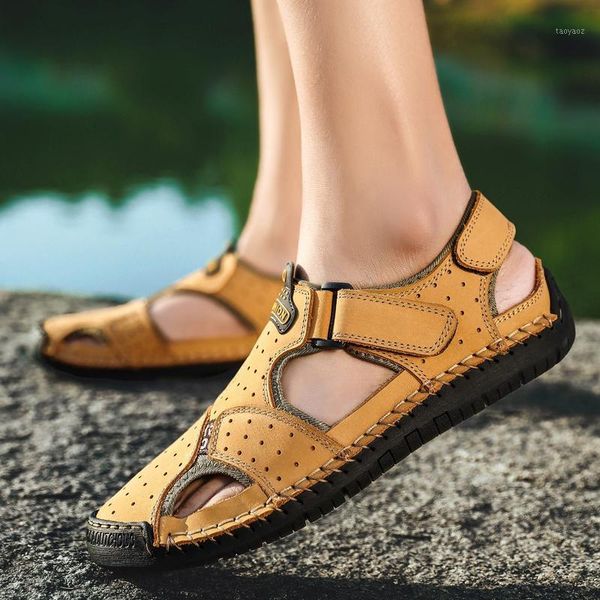 summer genuine leather slippers men sandals outdoor breathable beach sandals shoes men casual flats zapatos big size 481, Black
summer genuine leather slippers men sandals outdoor breathable beach sandals shoes men casual flats zapatos big size 481, Black