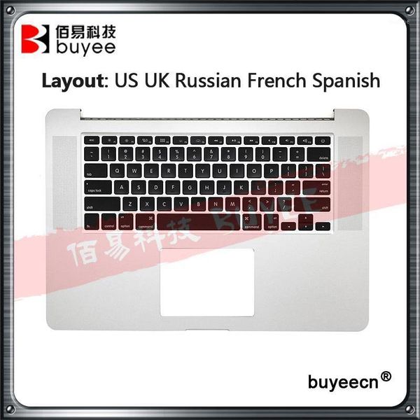 original a1398 palmrest ase for pro retina 15.4'' a1398 case us uk russian french es keyboard backlight 20201
original a1398 palmrest ase for pro retina 15.4'' a1398 case us uk russian french es keyboard backlight 20201