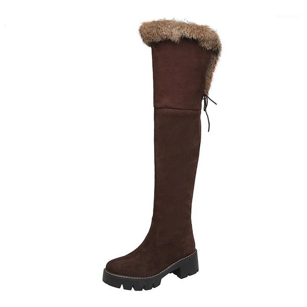warm fur plush winter snow boots women shoes new 2020 suede women's winter high boots black brown long over the knee woman1
warm fur plush winter snow boots women shoes new 2020 suede women's winter high boots black brown long over the knee woman1