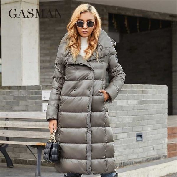 gasman women's winter jacket hooded long parka fashion warm coat women outwear female puffer down jackets 006 211216, Black
gasman women's winter jacket hooded long parka fashion warm coat women outwear female puffer down jackets 006 211216, Black