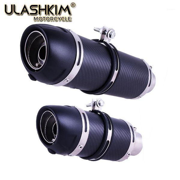 exhaust pipe e-mark universal motorcycle real carbon fiber slip on muffler escape with db killer for most motorcycle1
exhaust pipe e-mark universal motorcycle real carbon fiber slip on muffler escape with db killer for most motorcycle1