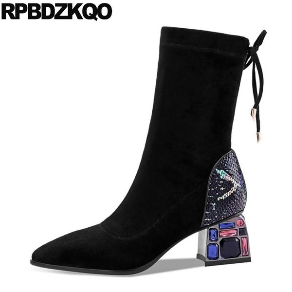 boots black lace up ankle plus size rhinestone chunky big pointed toe diamond high heel sandals shoes women fashion 10
boots black lace up ankle plus size rhinestone chunky big pointed toe diamond high heel sandals shoes women fashion 10