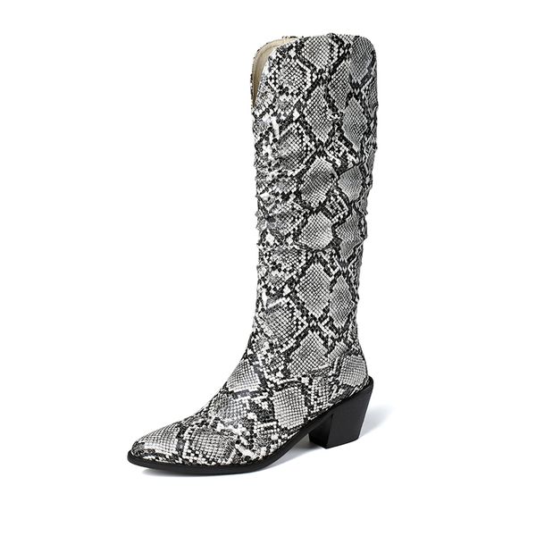 2021 the new nightclub style to knee-boots serpentine chess color matching zipper in high heels robust riding boots women's shoes 972w, Black
2021 the new nightclub style to knee-boots serpentine chess color matching zipper in high heels robust riding boots women's shoes 972w, Black