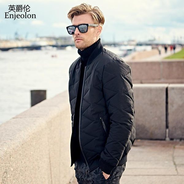 enjeolon brand winter thick jacket coat men parka black coat jacket men thick quilted fashion warm 3xl mf02771
enjeolon brand winter thick jacket coat men parka black coat jacket men thick quilted fashion warm 3xl mf02771
