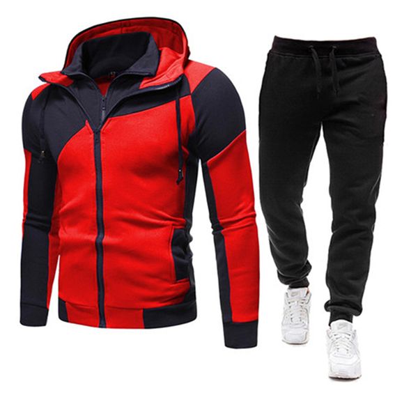 2020 track hoodie + pants suit sportswear zipper jacket autumn and winter men's clo, Gray
2020 track hoodie + pants suit sportswear zipper jacket autumn and winter men's clo, Gray