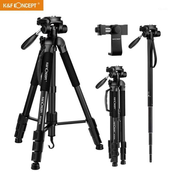 k&f concept tm2624l black portable compact camera tripod 70inch for video camera cellphone 3-way swivel pan tilt head1
k&f concept tm2624l black portable compact camera tripod 70inch for video camera cellphone 3-way swivel pan tilt head1
