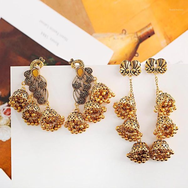 retro gypsy women's gold peacock earrings fashion jewelry wedding ladies earrings orecchini etnici1, Silver
retro gypsy women's gold peacock earrings fashion jewelry wedding ladies earrings orecchini etnici1, Silver