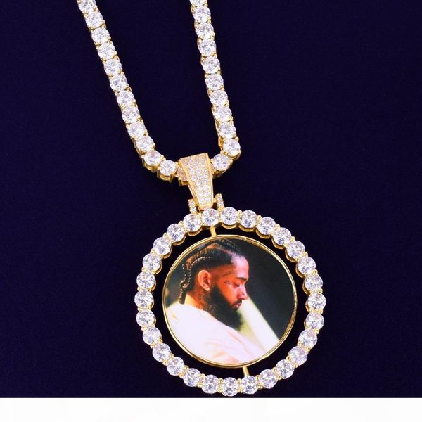 custom made p rotating double-sided medallions pendant necklace tennis chain zircon men's hip hop jewelry 2x1.65 inch, Silver
custom made p rotating double-sided medallions pendant necklace tennis chain zircon men's hip hop jewelry 2x1.65 inch, Silver