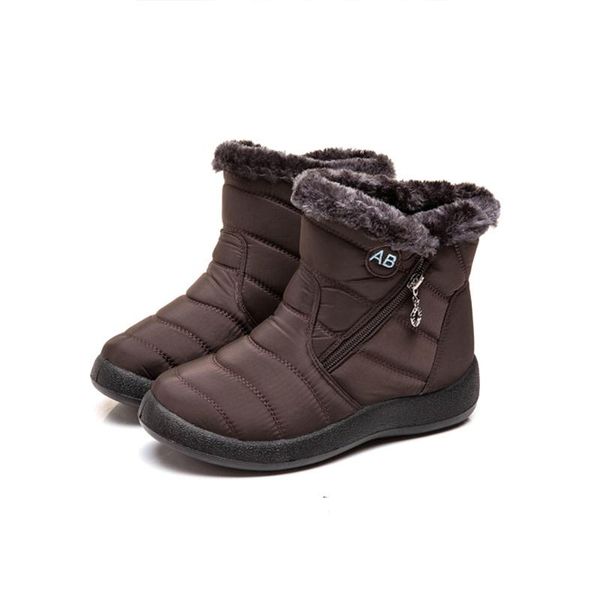 women snow boots winter warm casual platform ankle shoes walking side zipper waterproof non slip plush lined fashion outdoor, Black
women snow boots winter warm casual platform ankle shoes walking side zipper waterproof non slip plush lined fashion outdoor, Black