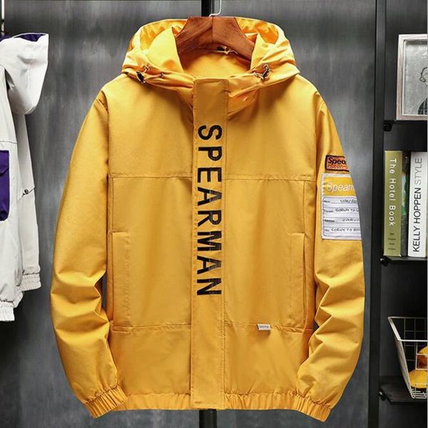 men's jackets windbreaker men casual spring autumn jacket 2021 arrival hooded streetwear zipper up outwear, Black;brown
men's jackets windbreaker men casual spring autumn jacket 2021 arrival hooded streetwear zipper up outwear, Black;brown