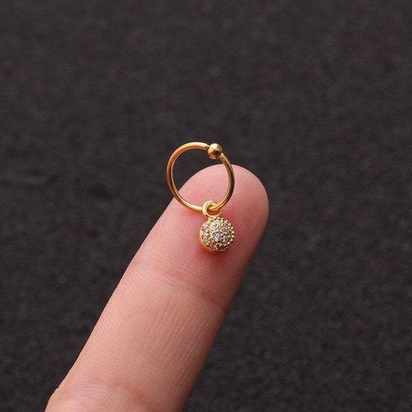 hoop & huggie 1 pcs simple small micro pave cz round charm ear cuff clip earring trendy gold color steel circle piercing, Golden;silver
hoop & huggie 1 pcs simple small micro pave cz round charm ear cuff clip earring trendy gold color steel circle piercing, Golden;silver