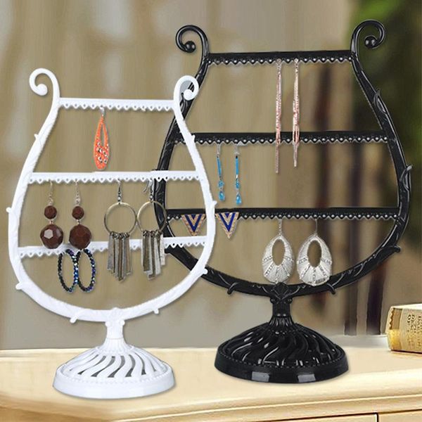 women fashion jewelry case earings display shelf jewelry packaging wine glass shape plastic display black white, Pink;blue
women fashion jewelry case earings display shelf jewelry packaging wine glass shape plastic display black white, Pink;blue
