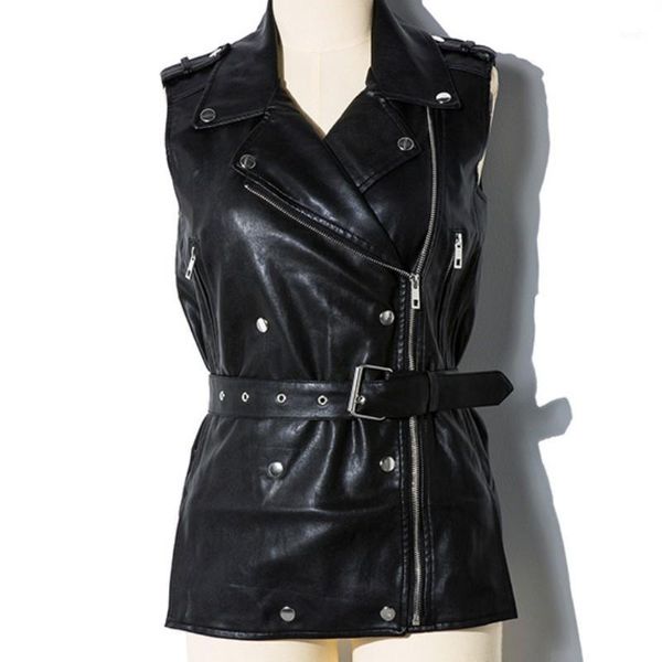 black european punk leather jacket for women belted zipper jackes slim fit colete femme chaleco mujer veste female1
black european punk leather jacket for women belted zipper jackes slim fit colete femme chaleco mujer veste female1