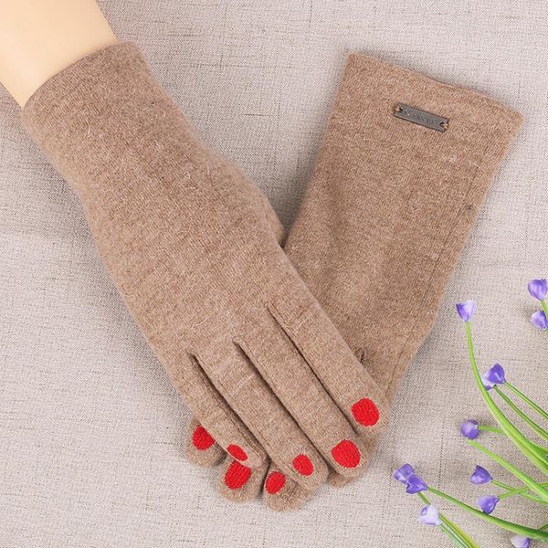 Nail Polish Embroidery Female Wool Touch Screen Cycling Mittens Winter Women Warm Cashmere Velvet Thick Driving Gloves I461, Blue;gray
Nail Polish Embroidery Female Wool Touch Screen Cycling Mittens Winter Women Warm Cashmere Velvet Thick Driving Gloves I461, Blue;gray