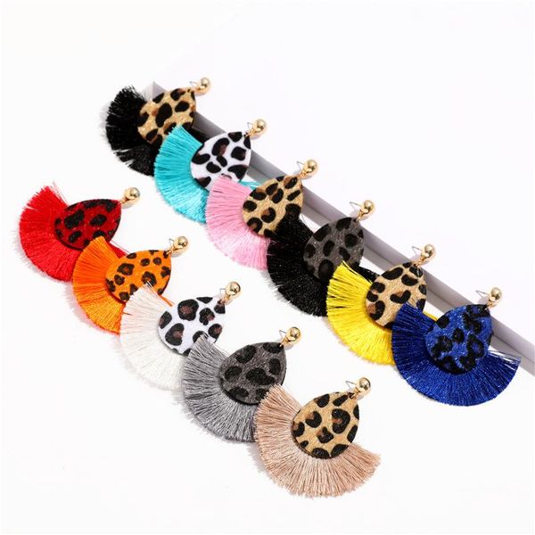 sector leopard print tassel earrings plated gold fashion women dangle earring jewelry geometry multicolor versatile, Silver
sector leopard print tassel earrings plated gold fashion women dangle earring jewelry geometry multicolor versatile, Silver