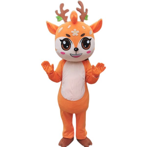 mascot costumes sika deer mascot costume props puppet clothes stage doll costume halloween christmas party masquerade anime shows, Red;yellow
mascot costumes sika deer mascot costume props puppet clothes stage doll costume halloween christmas party masquerade anime shows, Red;yellow