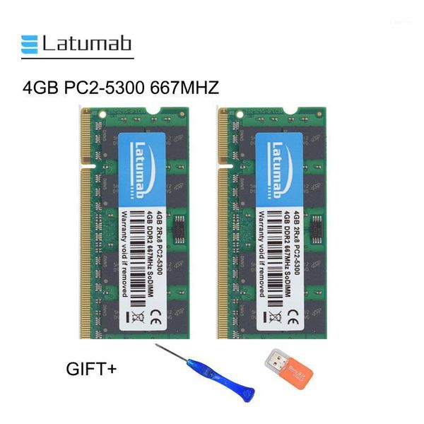 latumab 4gb 8gb ddr2 667mhz pc2 5300 lapmemory sodimm memory ram 200 pins notebook module sodimm 1.8v ram1
latumab 4gb 8gb ddr2 667mhz pc2 5300 lapmemory sodimm memory ram 200 pins notebook module sodimm 1.8v ram1