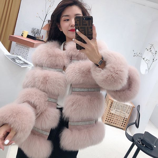 popular 2020 winter female luxury fox skin studded ladies high fashion royal fur coat t5jh, Black
popular 2020 winter female luxury fox skin studded ladies high fashion royal fur coat t5jh, Black