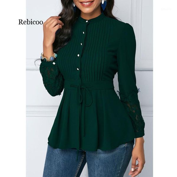 women vintage elegant shirts long sleeve loose crinkle chest pleated blouse1, White
women vintage elegant shirts long sleeve loose crinkle chest pleated blouse1, White
