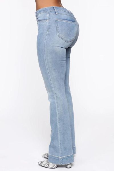 women's jeans 2021 women high waist flare skinny denim pants push up trousers stretch bottom jean female casual jeans1, Blue
women's jeans 2021 women high waist flare skinny denim pants push up trousers stretch bottom jean female casual jeans1, Blue